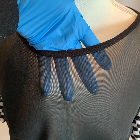 Rock and Rose Couture sheer body suit XXL - Picture 2 of 10